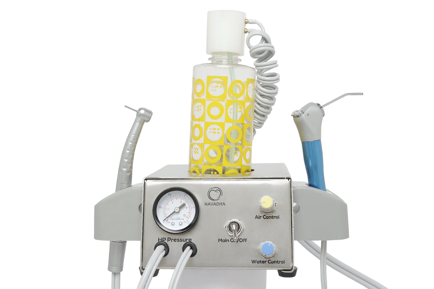 Portable Table Top Dental Delivery Unit & 1 Fast Hand Piece connection