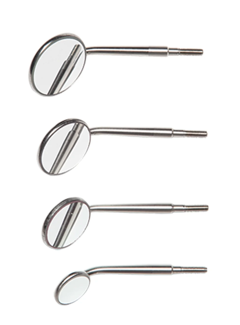 Zirc Crystal HD® Stainless Steel Mouth Mirror Screw-On Head