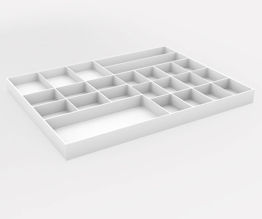 Partitioned Drawer Inserts