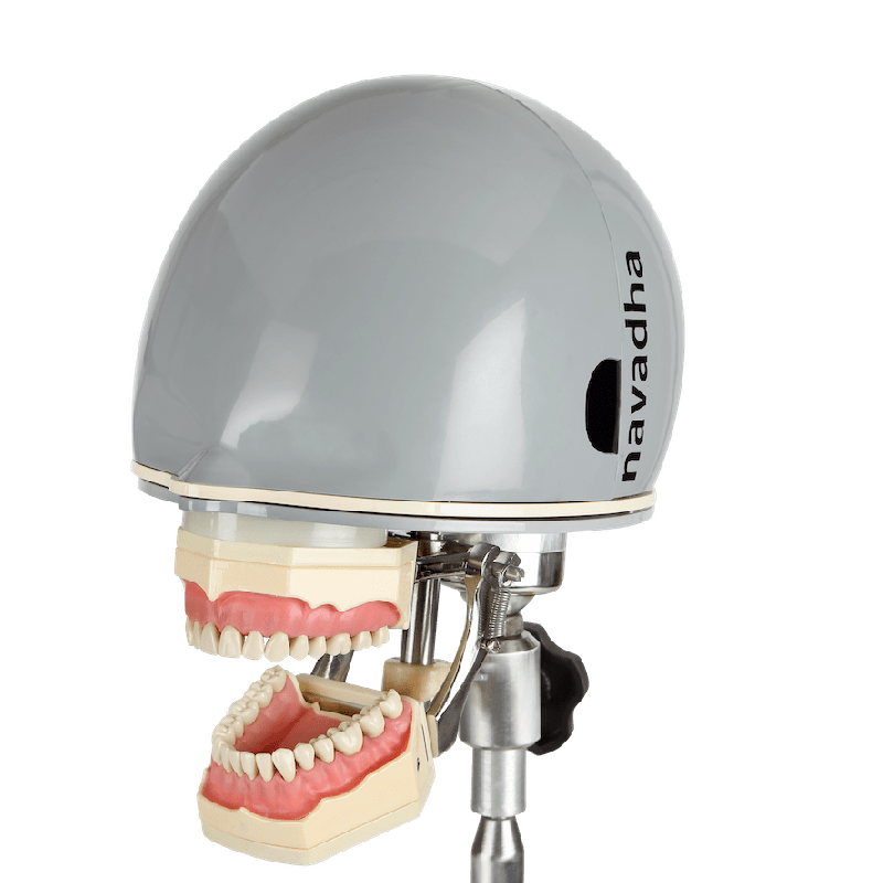 Restorative dental phantom head manikin