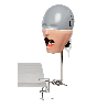 Restorative dental phantom head manikin