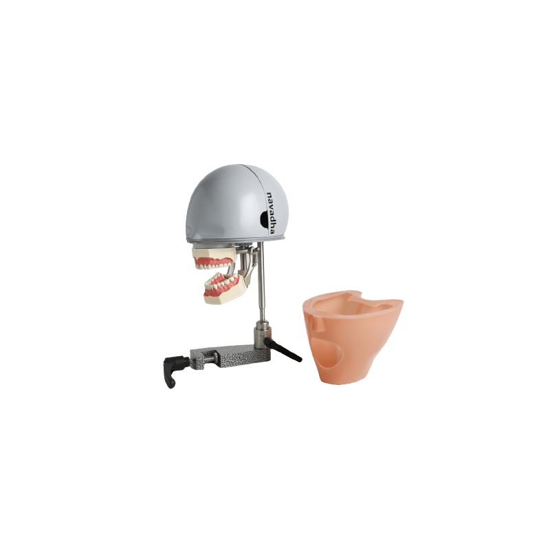 iSim chair neck mount dental phantom head manikin & With Jaw With Articulator&With Drainage