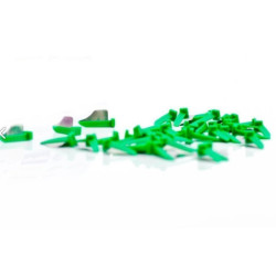 Directa Dental Fender Wedge & Value pack 100 pcs pack of  Green / Medium