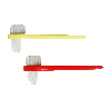 Denture Cleaning Brush & Pack of 5 pcs