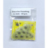 Polishing and finishing Discs and Mandrels & Praxis 3/8" Medium sand Paper Discs - 85 pcs.
