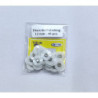 Polishing and finishing Discs and Mandrels & Praxis 3/8" Medium sand Paper Discs - 85 pcs.
