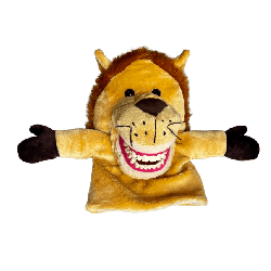 Hand Puppets for Dental Education & Lion