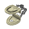 Magnetic Plates with Plastic Hinge Articulator