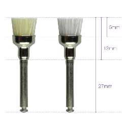 Kerr Hawe Polishing brushes and discs & Miniature Cleaning and Polishing Brushes - Natural Bristles - each