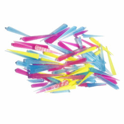 Plastic Wedges assorted