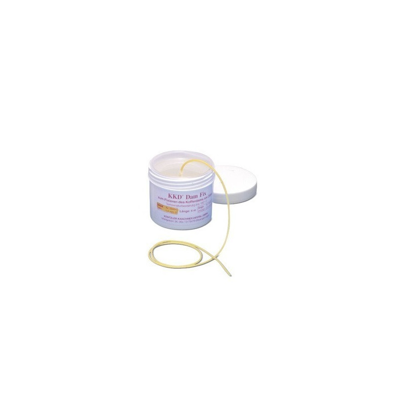 KKD® DamFix Rubber dam wedjets & small yellow 1.5 mm