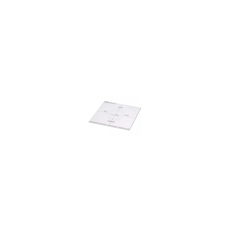 KKD® Rubber dam hole template / Punch & Template