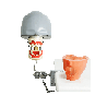ADC Dental Manikin with jaws with Navadha mask
