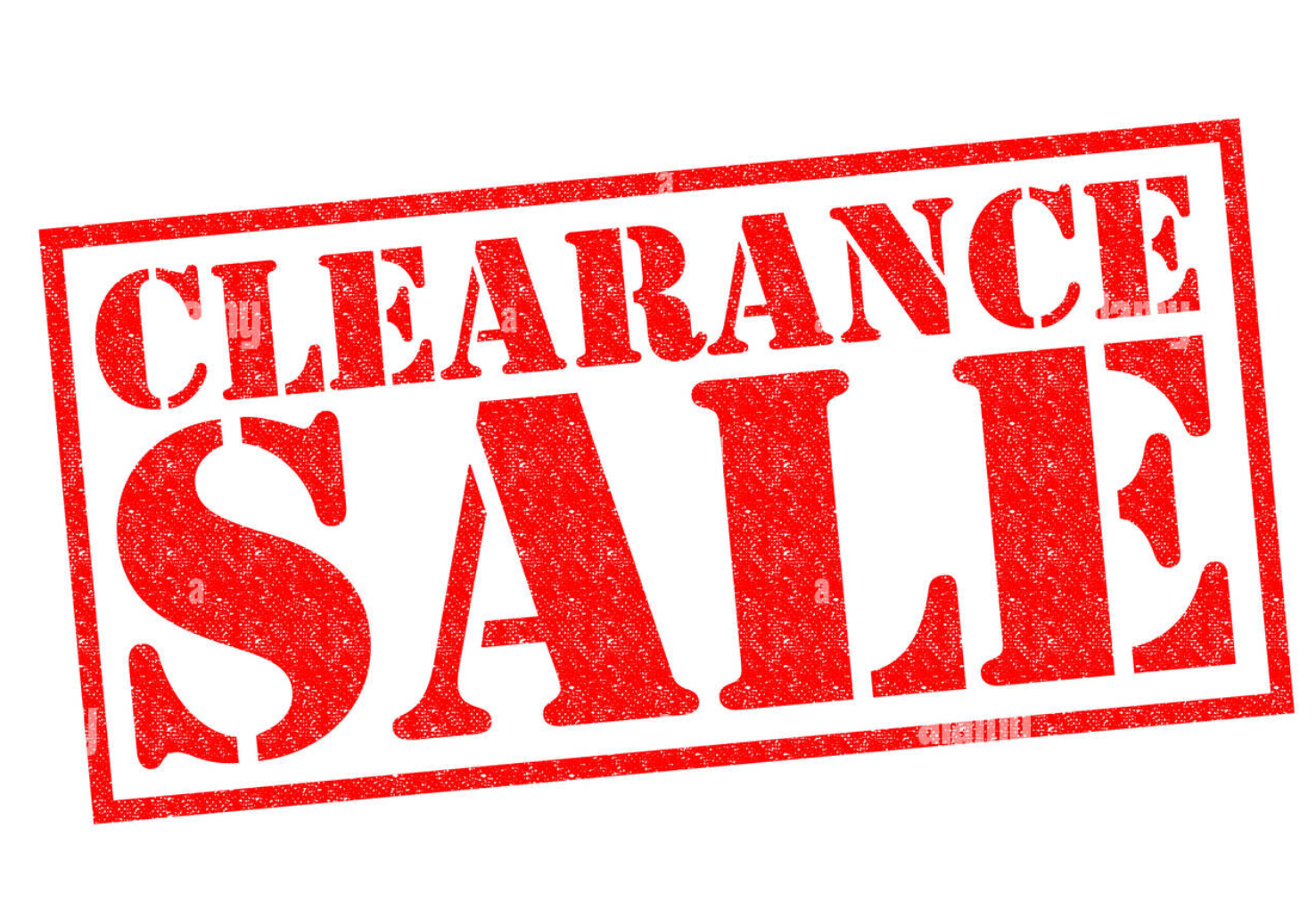 Clearance sale