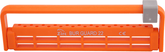 Zirc 22-Hole Steri-Bur Guard Orange