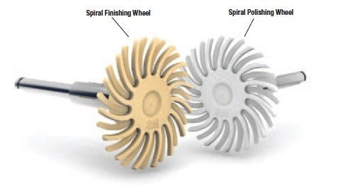 3M Dental Soflex Polishing Disc and Spiral Wheel