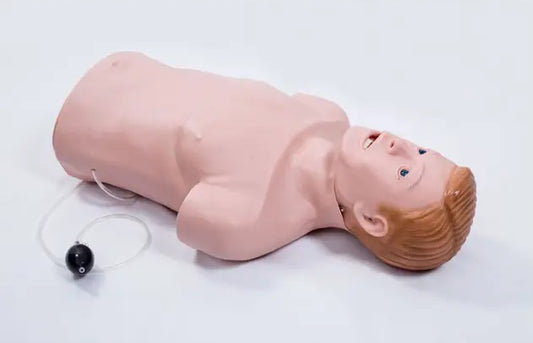 GD/J158C Adult CPR and Intubation Training Manikin Half-Body with Monitor