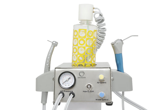 Portable Table Top Dental Delivery Unit & 1 Fast Hand Piece connection