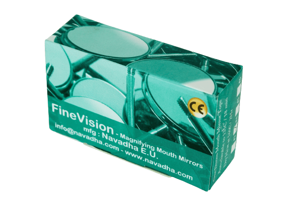 Fine Vision Magnifying Mouth Mirror with Handle