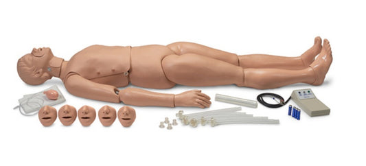 Full-Body Trauma CPR Manikin with Electronics