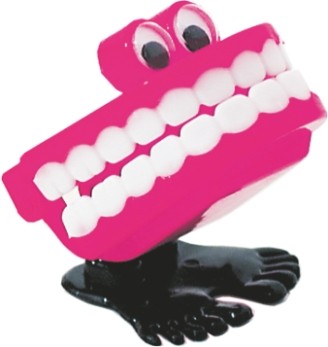 Gifts for Good Dental Checkups Windup Chaterers