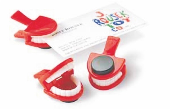Gifts for Good Dental Checkups Tooth Magnet Paper Clip