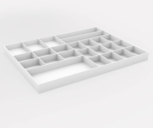 Partitioned Drawer Inserts