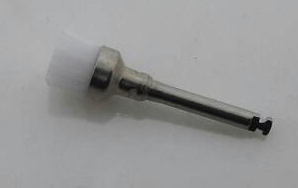 White Nylon Brush Small Cup RA Shank